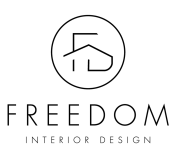 Logo Freedom interior design - pracownia projektowa