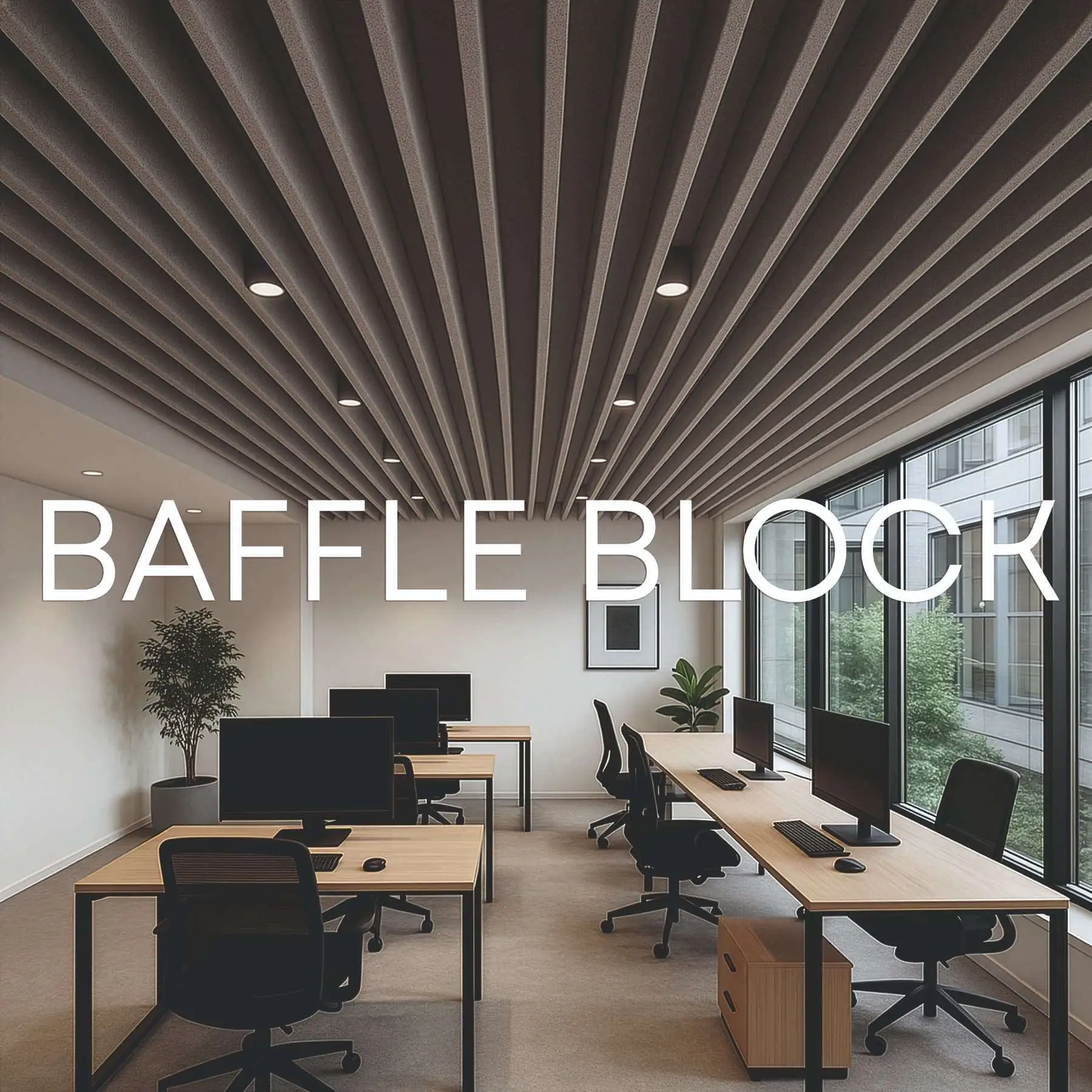 Sufit akustyczny BAFFLE BLOCK
