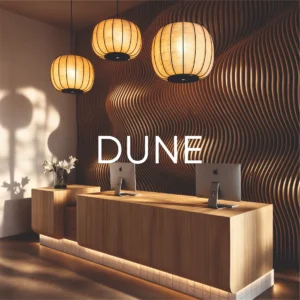Ściana akustyczna przestrzenna DUNE