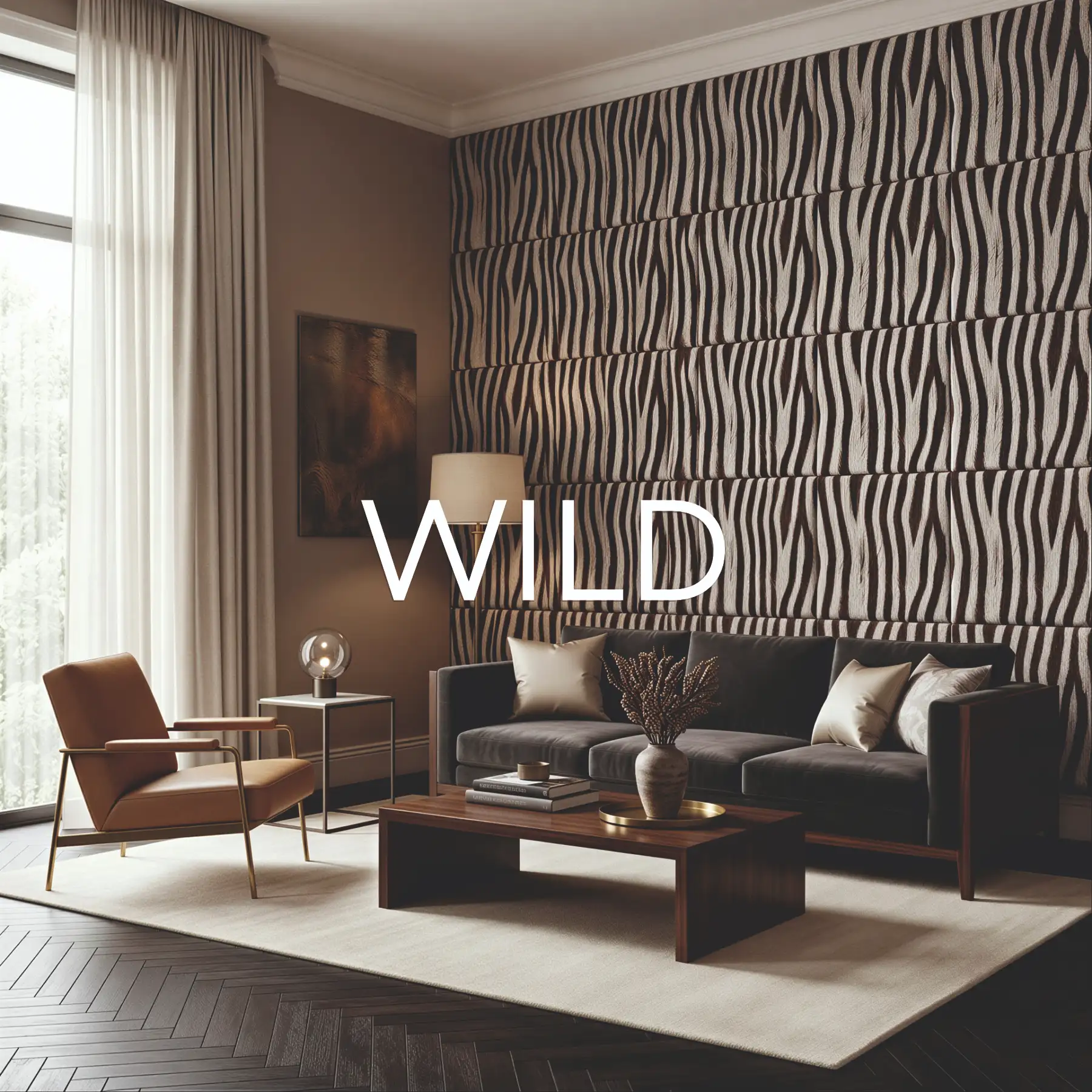 Panel akustyczny – printy WILD